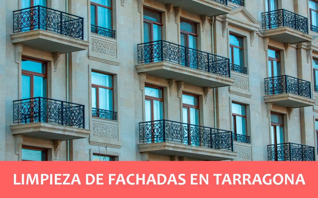 Limpieza de fachadas con trabajos verticales en Tarragona