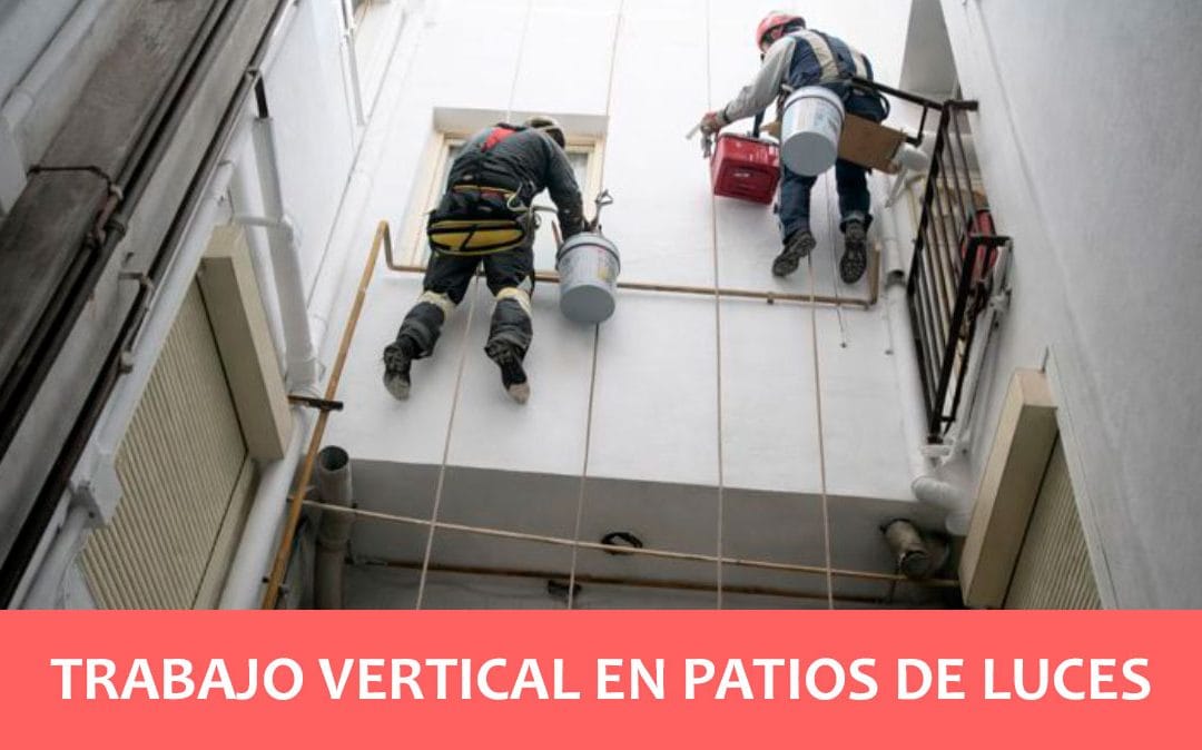 Trabajo vertical en patios de luces en Barcelona: la solución ideal para tu comunidad