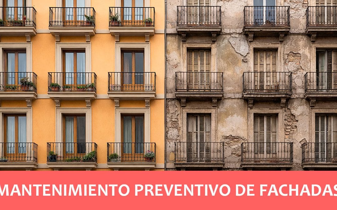 Mantenimiento preventivo de fachadas en Barcelona