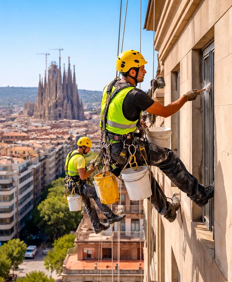 Empresa de Trabajos Verticales en Barcelona